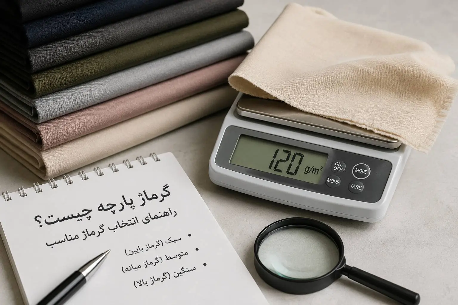 گرماژ پارچه